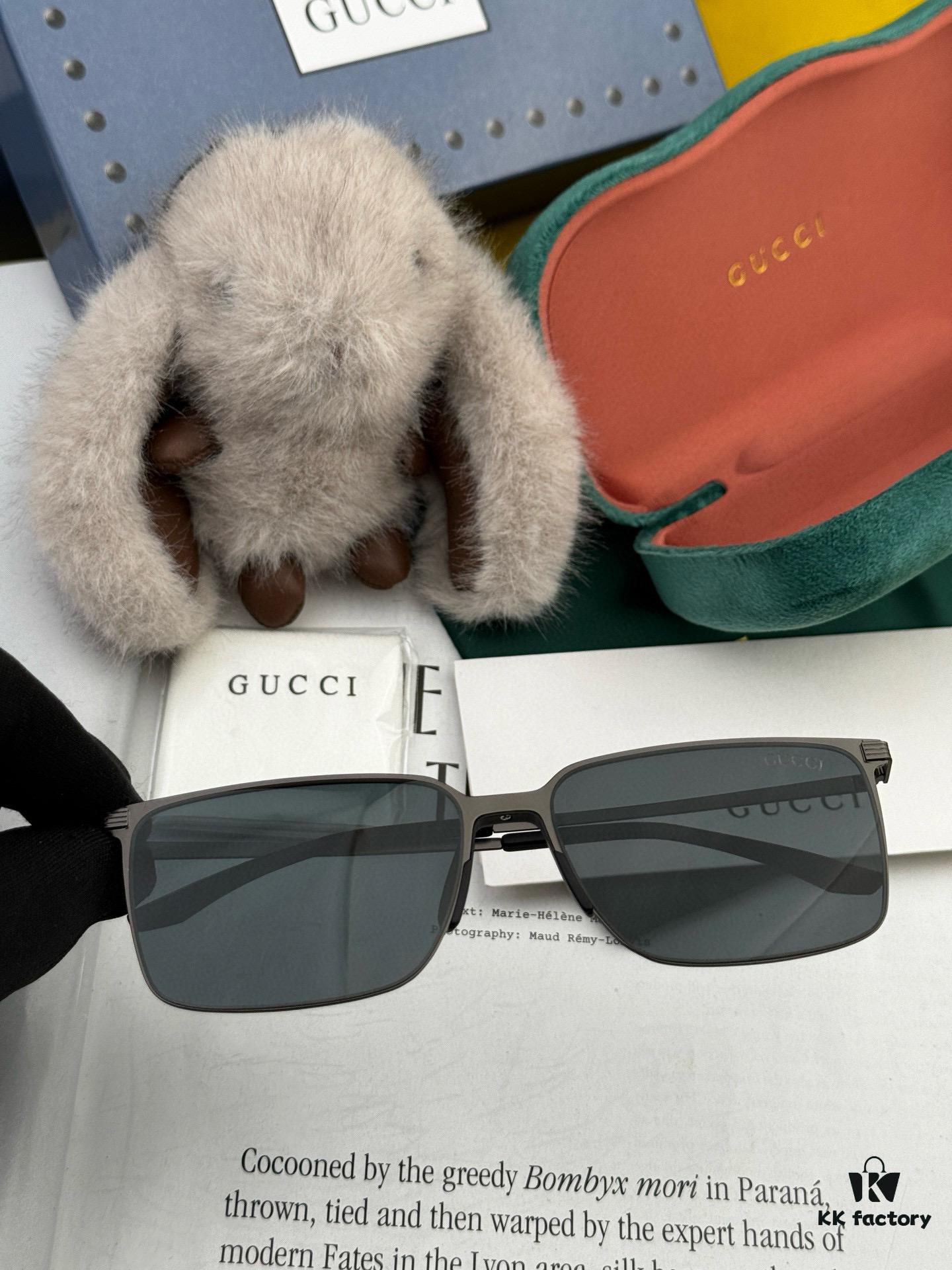 GUCCI Men's Colorful Pilot Polarized Sunglasses