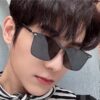 Gucci New Model One-Piece Driving Sunglasses, Must-Have Style for Travel, Celebrity Favorite Unisex Aviator Sun Glasses