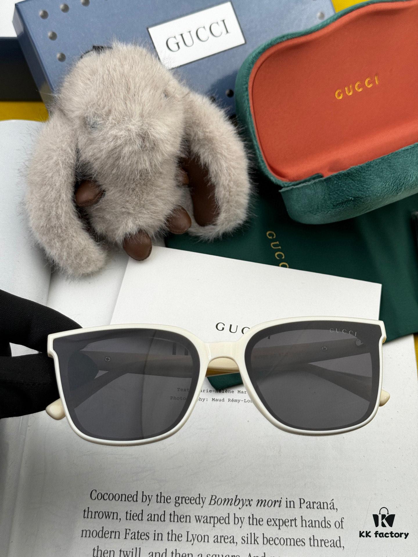 GUCCI - Polarized Sunglasses 2025 Spring New Arrival Trendy Fashion Square Frame Polarized Sunglasses High-Quality Comfortable Fit Influencer Style Women's HD Polarized Sunglasses 🕶️ High-Quality TR Frame Model: G550
