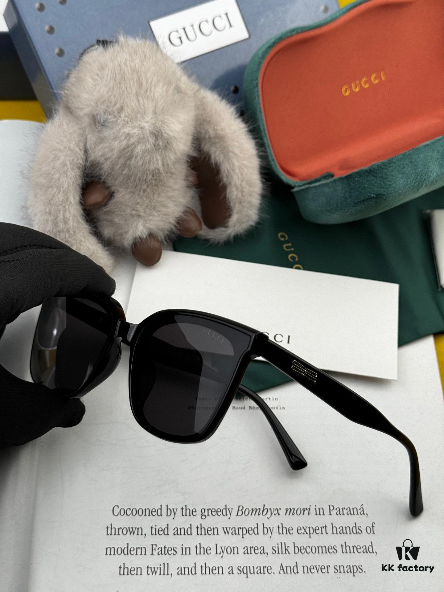 GUCCI - Polarized Sunglasses 2025 Spring New Arrival Trendy Fashion Square Frame Polarized Sunglasses High-Quality Comfortable Fit Influencer Style Women's HD Polarized Sunglasses 🕶️ High-Quality TR Frame Model: G550