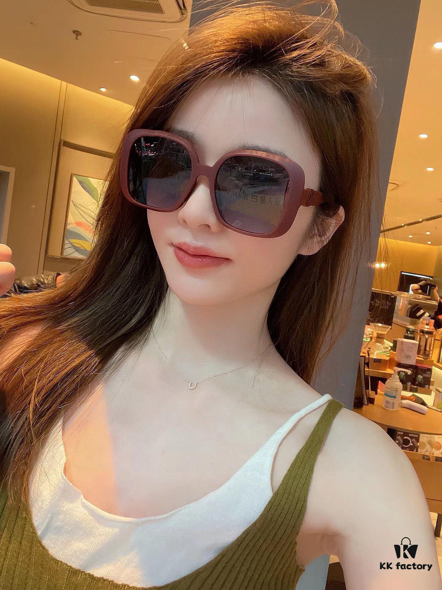 GUCCI - Polarized Sunglasses 2025 Spring New Arrival Trendy Fashion Square Frame Polarized Sunglasses High Quality Comfortable Fit Influencer Style Women's HD Polarized Sunglasses