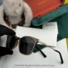 GUCCI 2025 Spring New Arrival Trendy Folding Square Polarized Sunglasses High Quality Comfortable Wear Influencer Style Sun Glasses Model: G8318