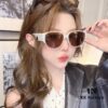 Gucci Classic Small Frame Sunglasses with Nylon Polarized UV-Protective Lenses