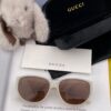 Gucci Classic Small Frame Sunglasses with Nylon Polarized UV-Protective Lenses