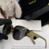 Gucci Classic Small Frame Sunglasses with Nylon Polarized UV-Protective Lenses