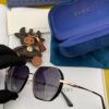 GUCCI 2025 Spring New Arrival Sunglasses, Favored by Influencers for Full Charm – Playful and Sweet with Enhanced Facial Fit, Premium Metal Finish