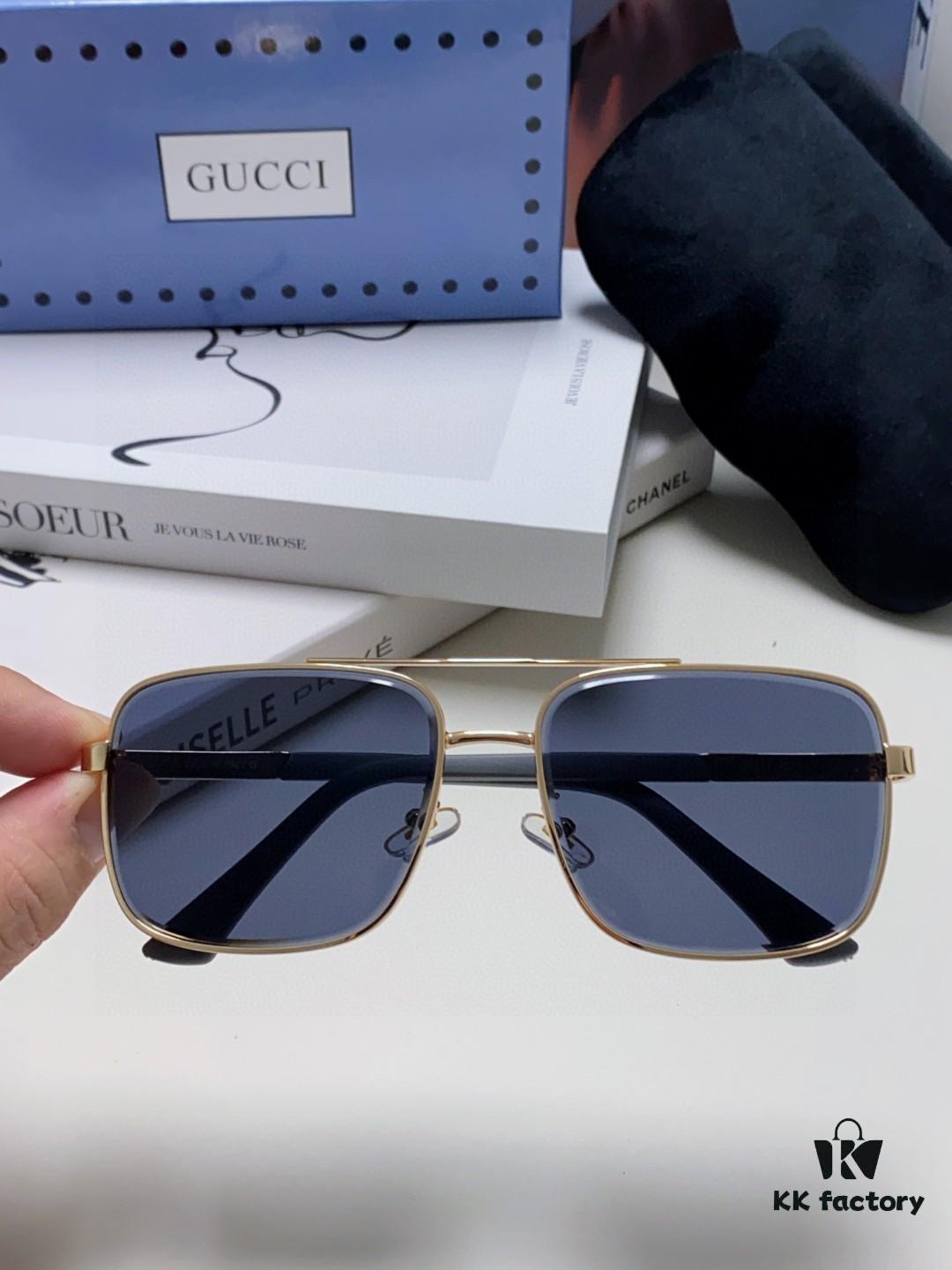 Gucci 2025 New Unisex Sunglasses, Fashionable Trendy Driving Sunglasses for Outdoor and Casual Wear