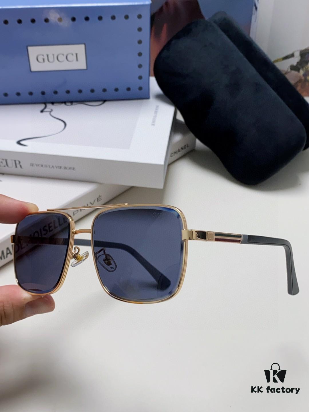 Gucci 2025 New Unisex Sunglasses, Fashionable Trendy Driving Sunglasses for Outdoor and Casual Wear