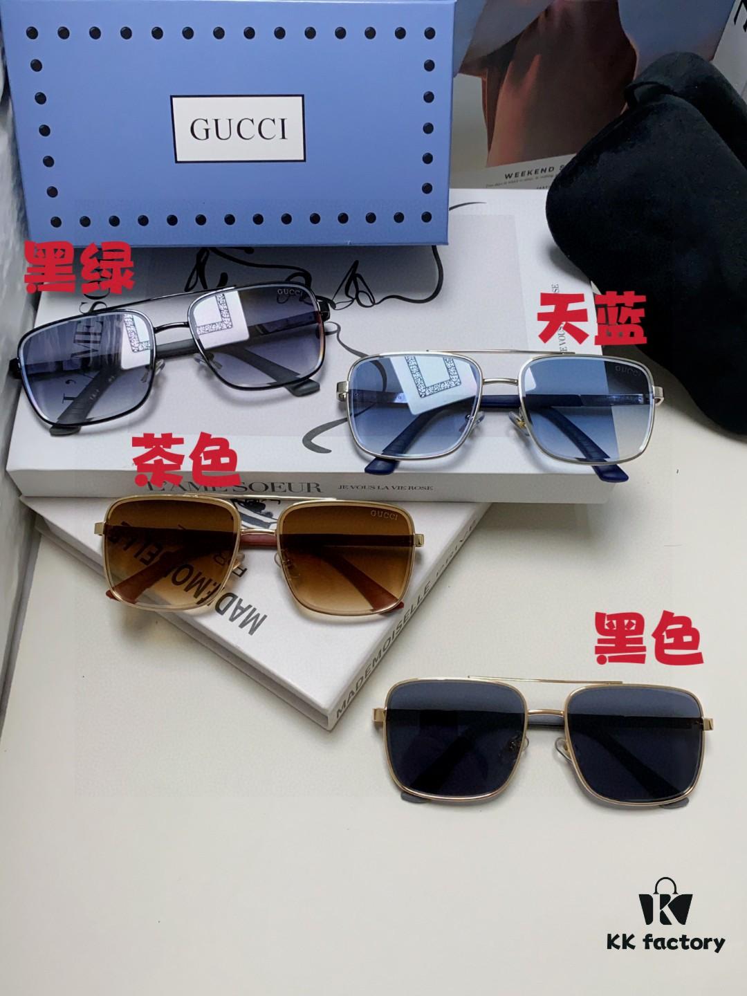Gucci 2025 New Unisex Sunglasses, Fashion Trendy Driving Sunglasses for Outdoor and Casual Wear
