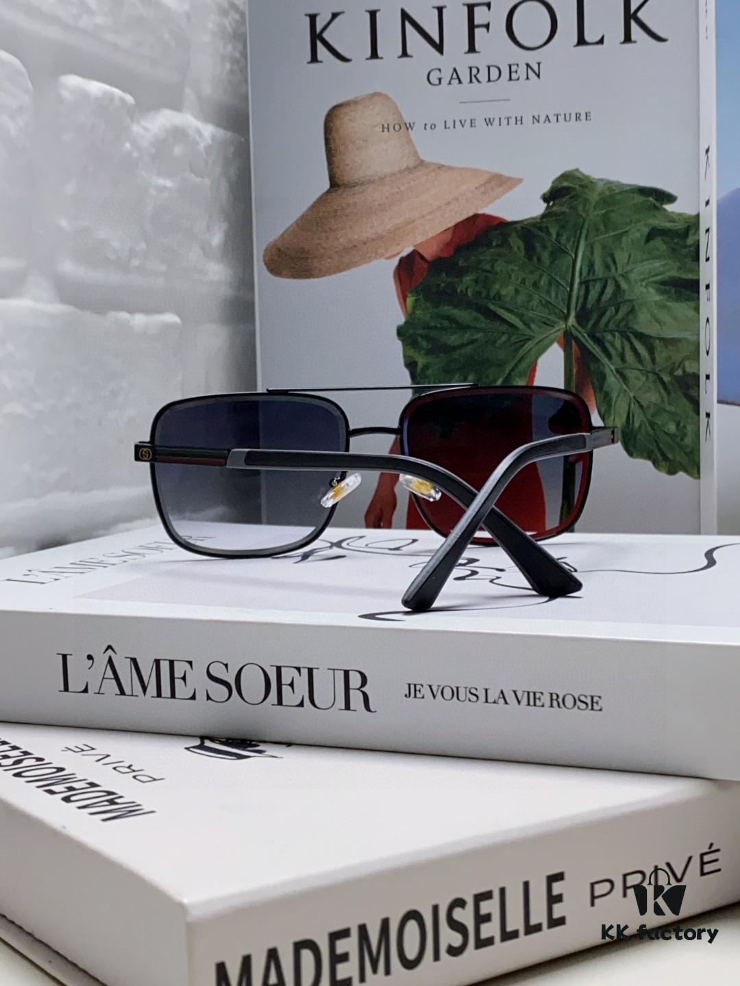 Gucci 2025 New Unisex Sunglasses, Fashionable Trendy Driving Sunglasses for Outdoor and Casual Wear