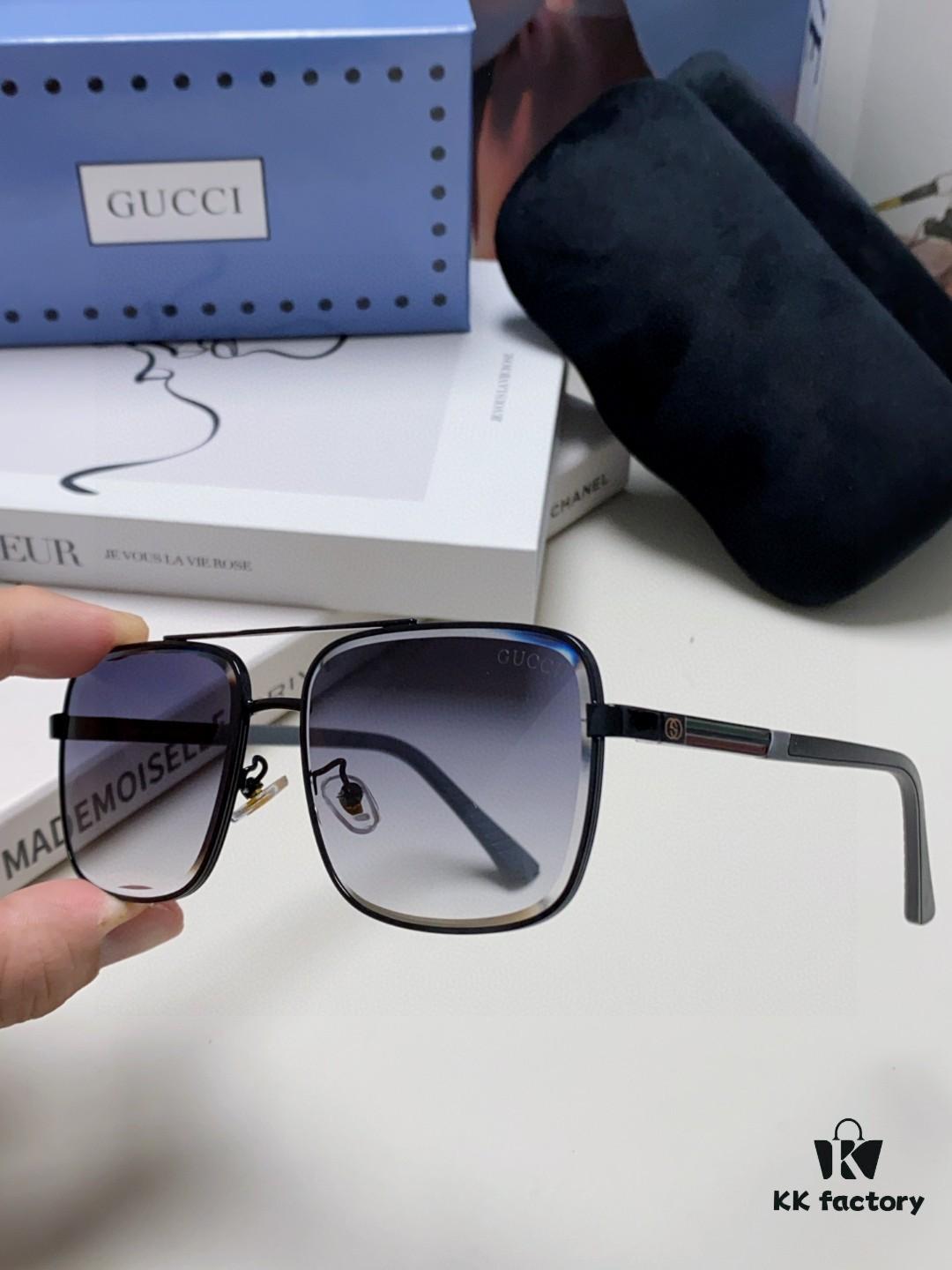 Gucci 2025 New Unisex Sunglasses, Fashionable Trendy Driving Sunglasses for Outdoor and Casual Wear
