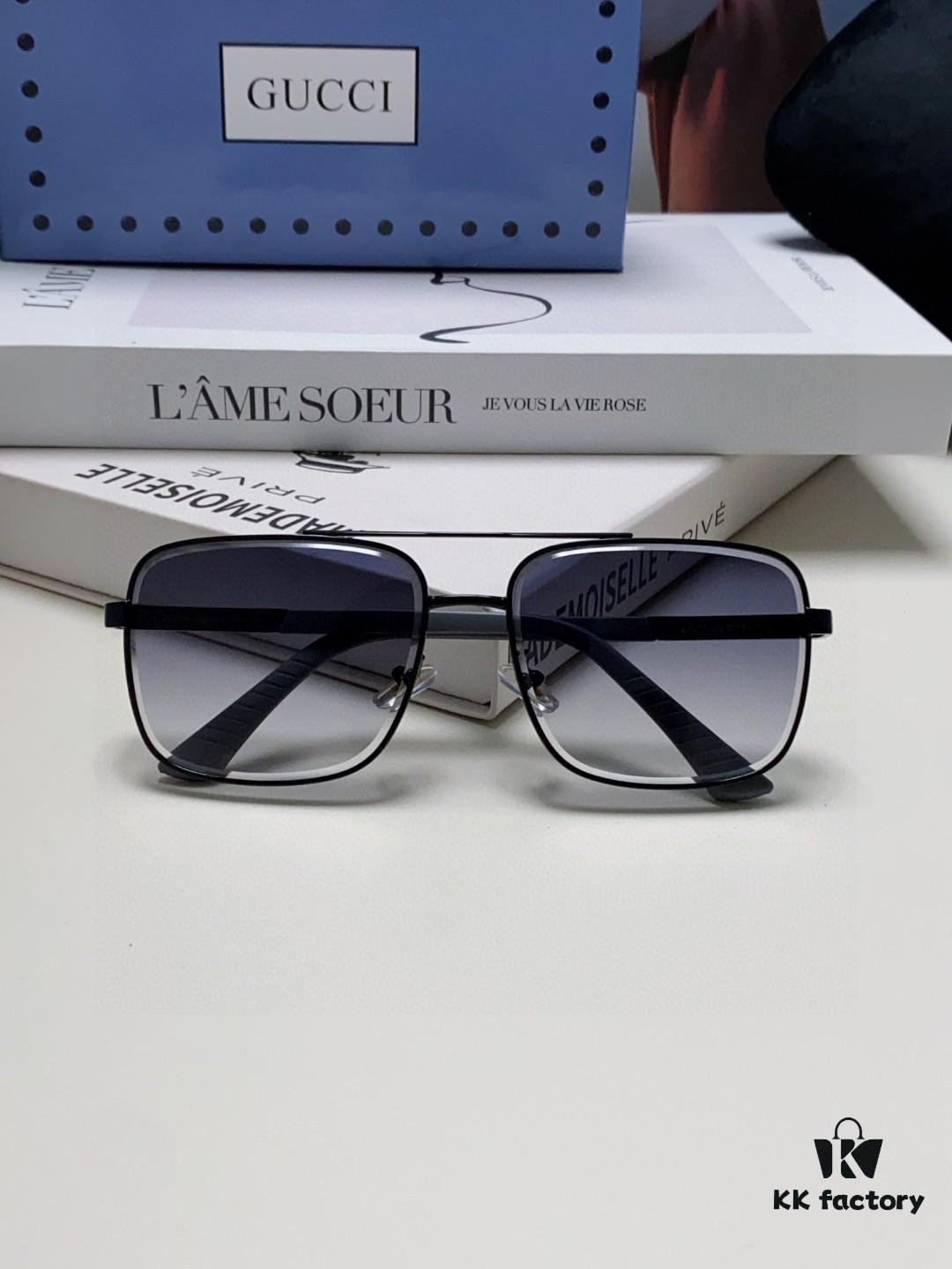 Gucci 2025 New Unisex Sunglasses, Fashionable Trendy Driving Sunglasses for Outdoor and Casual Wear