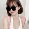 Gucci 2025 Spring New Arrival Super Fresh Style Ultra-Bright Frame with Large G Logo on Temple, Elegant and Stylish Women's Popular Sunglasses