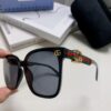 Gucci 2025 Spring New Arrival Super Fresh Style Ultra-Bright Frame with Large G Logo on Temple, Elegant and Stylish Women's Popular Sunglasses