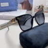 Gucci 2025 Spring New Arrival Super Fresh Style Ultra-Bright Frame with Large G Logo on Temple, Elegant and Stylish Women's Popular Sunglasses
