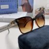 Gucci 2025 Spring New Arrival Ultra-Fresh Style Shiny Frame with Oversized G Logo on Temples, Elegant and Stylish Women's Best-Selling Sunglasses