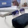 Gucci 2025 Official Early Spring New Arrival Men's Sunglasses, Popular Style Worn by Many Celebrities, Large-Frame Polarized Clear Vision Sunglasses
