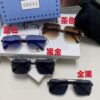 Gucci 2025 Official Early Spring New Arrival Men's Sunglasses, Popular Style Worn by Many Celebrities, Large-Frame Polarized Clear Vision Sunglasses