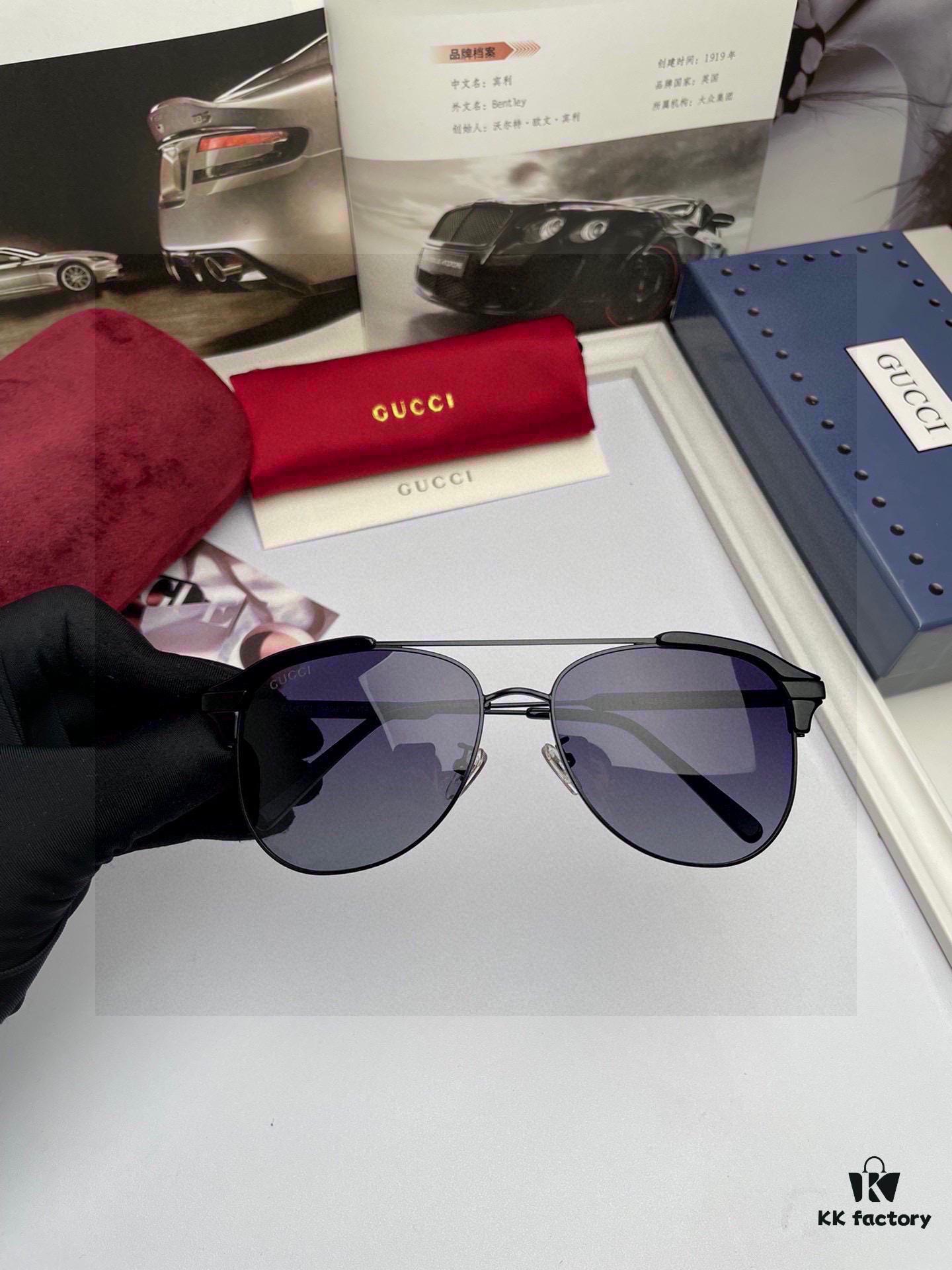 New Arrival Gucci Men's Polarized Sunglasses