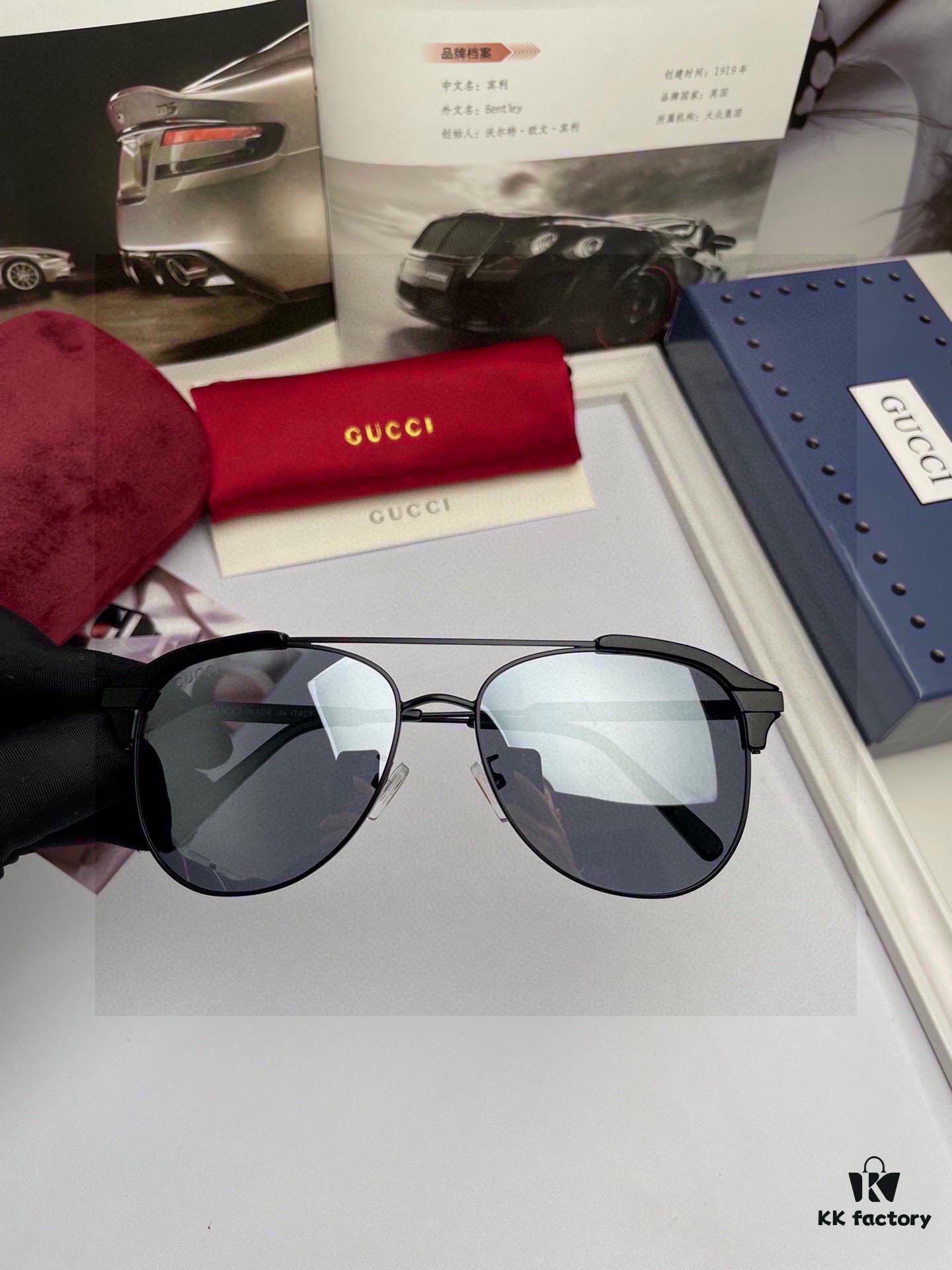 New Arrival Gucci Men's Polarized Sunglasses