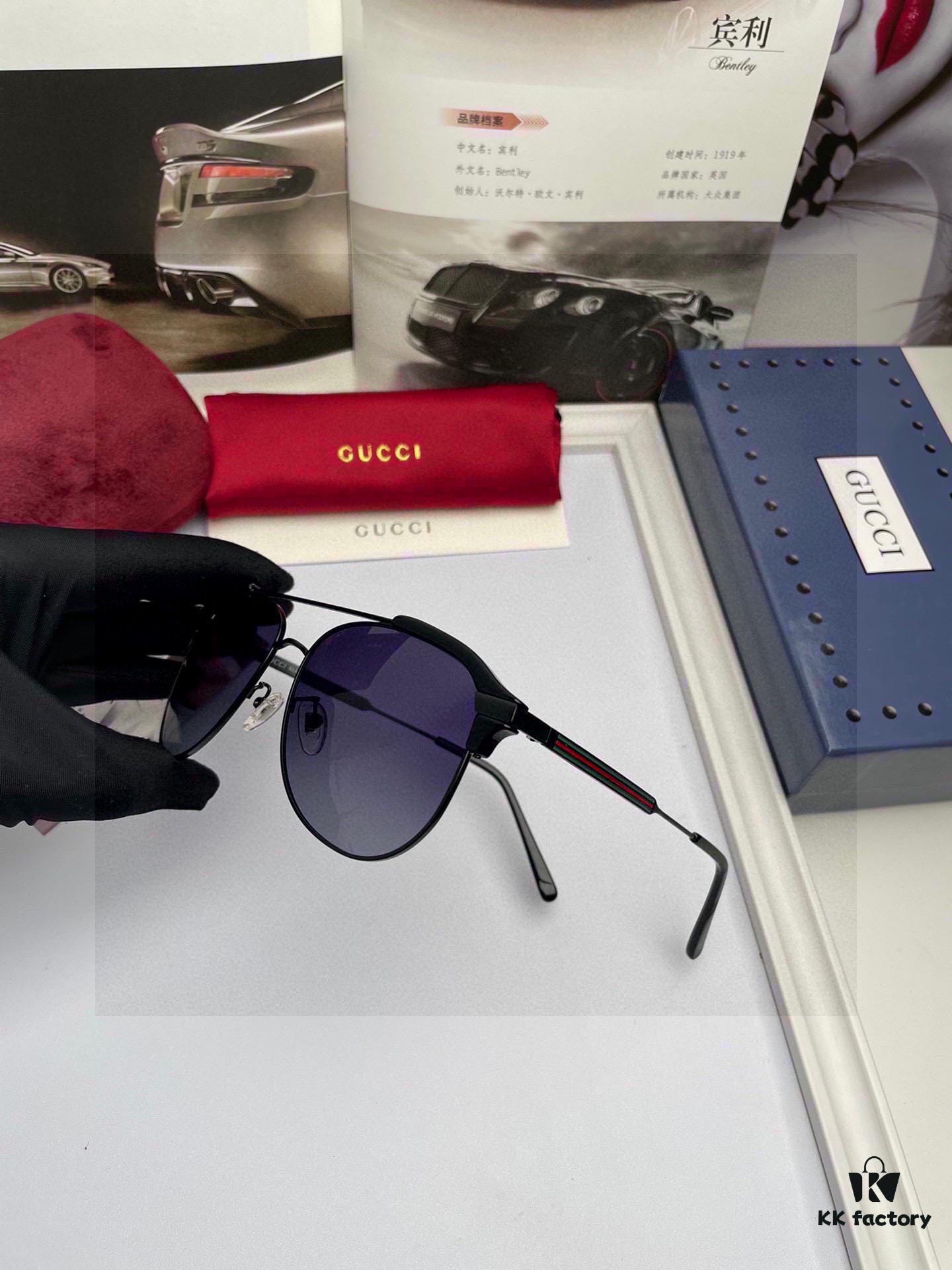 New Arrival Gucci Men's Polarized Sunglasses