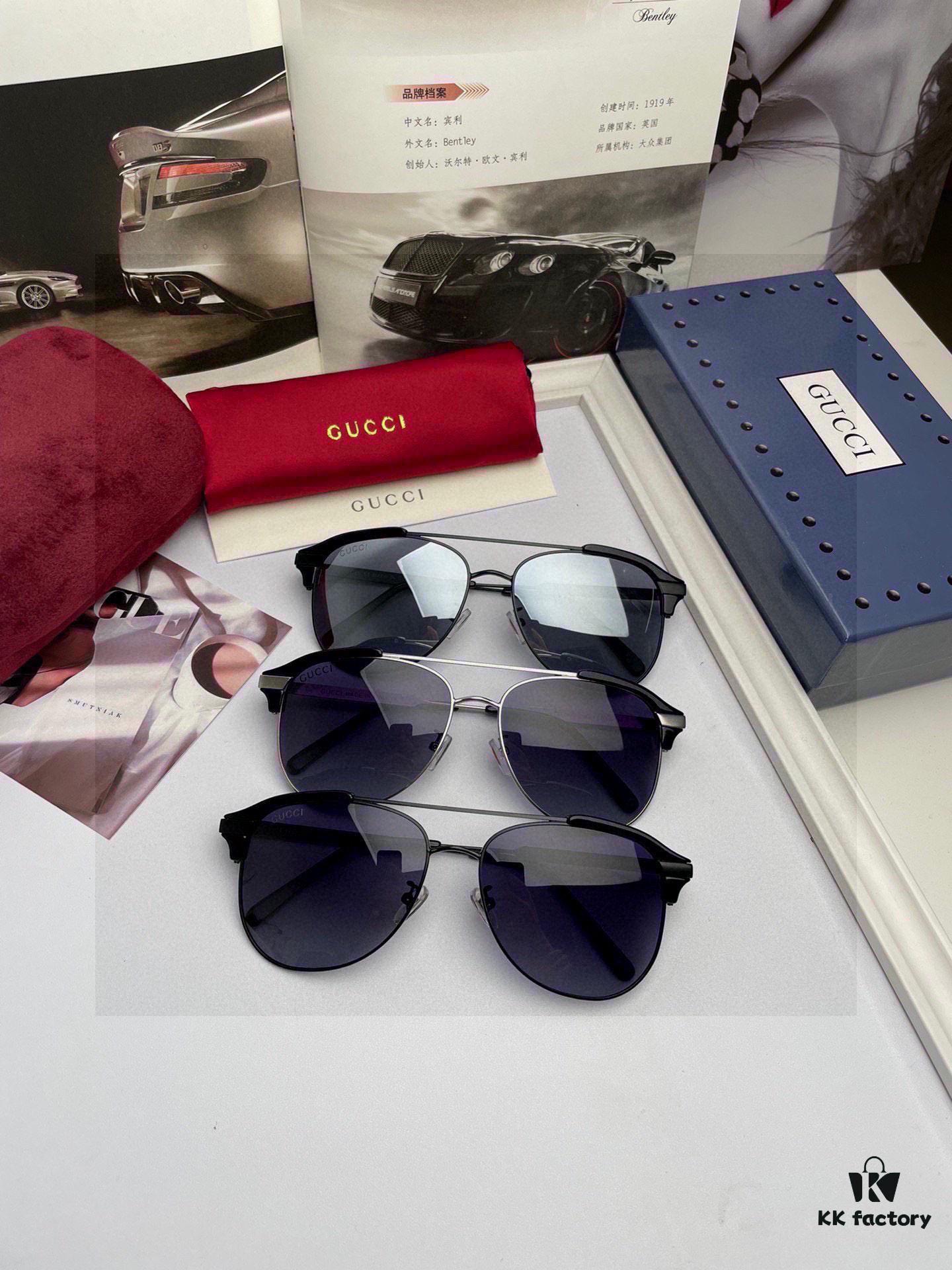 New Arrival Gucci Men's Polarized Sunglasses