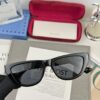 Italian Gucci - GUCCI, Polarized Resin HD Lenses, TR Frame Lightweight and Comfortable to Wear, Size: 57-16-148, New Model GG Sunglasses Reduce Glare, Block Harmful Radiation, Ideal for Travel, Fashion Pairing, and Driving