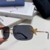 Gucci Rhinestone-Embellished Butterfly Unisex Frameless Sunglasses for Women, Trendy and Stylish Retro Fashion Lady's Best-Selling Eyewear