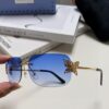 Gucci Rhinestone-Embellished Butterfly Unisex Oversized Sunglasses for Women, Stylish and Fashionable Retro Sun Glasses