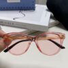 Gucci New Bee Style Sunglasses with Metal Hinges, UV Protection, Stylish and Face-Framing for Outdoor Fashion