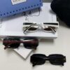 Gucci 2025 New Arrival Unisex Black Rectangular Acetate Sunglasses with Dual Side Logo, Trendy and Comfortable Oversized Sun Glasses