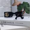 Gucci Bright and Bold Personality Rectangular Narrow-Framed Sunglasses, Unisex Streetwear Style, Versatile and Chic, Model GG1425S