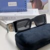 Gucci Bright and Bold Personality Rectangular Narrow-Framed Sunglasses, Unisex Streetwear Style, Versatile and Chic, Model GG1425S