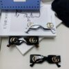 Gucci Bright and Bold Personality Rectangular Narrow-Framed Sunglasses, Unisex Streetwear Style, Versatile and Chic, Model GG1425S
