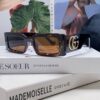 Gucci Bright and Bold Personality Rectangular Narrow-Framed Sunglasses Unisex Streetwear Style, Versatile Design GG1425S