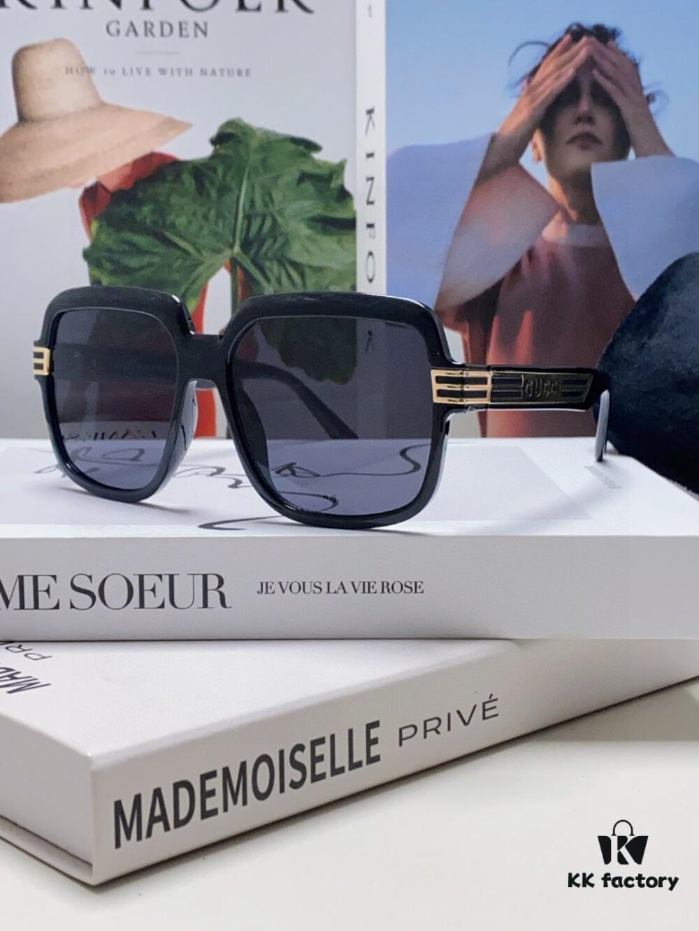 Gucci 2025 New Arrival Classic Round Frame Unisex Sunglasses, Polarized UV-Protective Lenses, Flattering on All Face Shapes