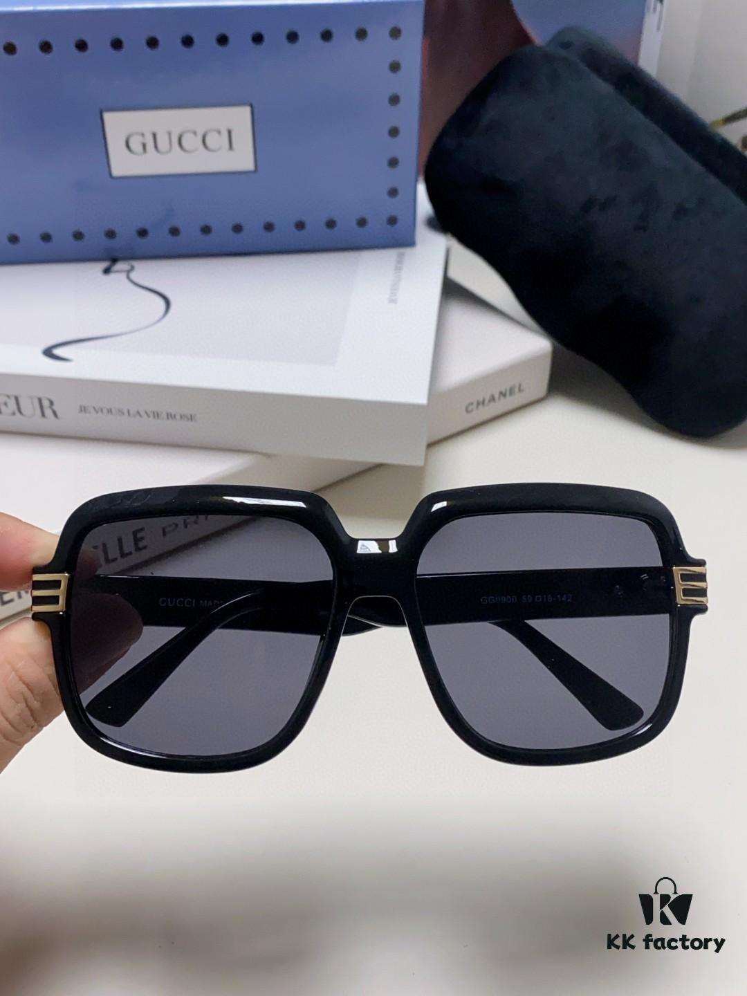 Gucci 2025 New Arrival Classic Round Frame Unisex Sunglasses, Polarized UV-Protective Lenses, Flattering on All Face Shapes