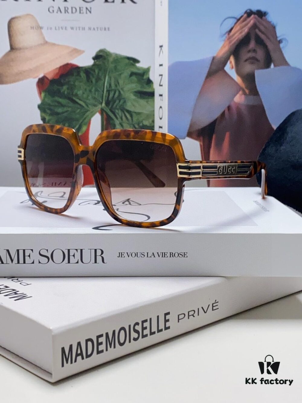 Gucci 2025 New Arrival Classic Round Frame Unisex Sunglasses, Flattering on All Face Shapes, Polarized UV-Protective Lenses