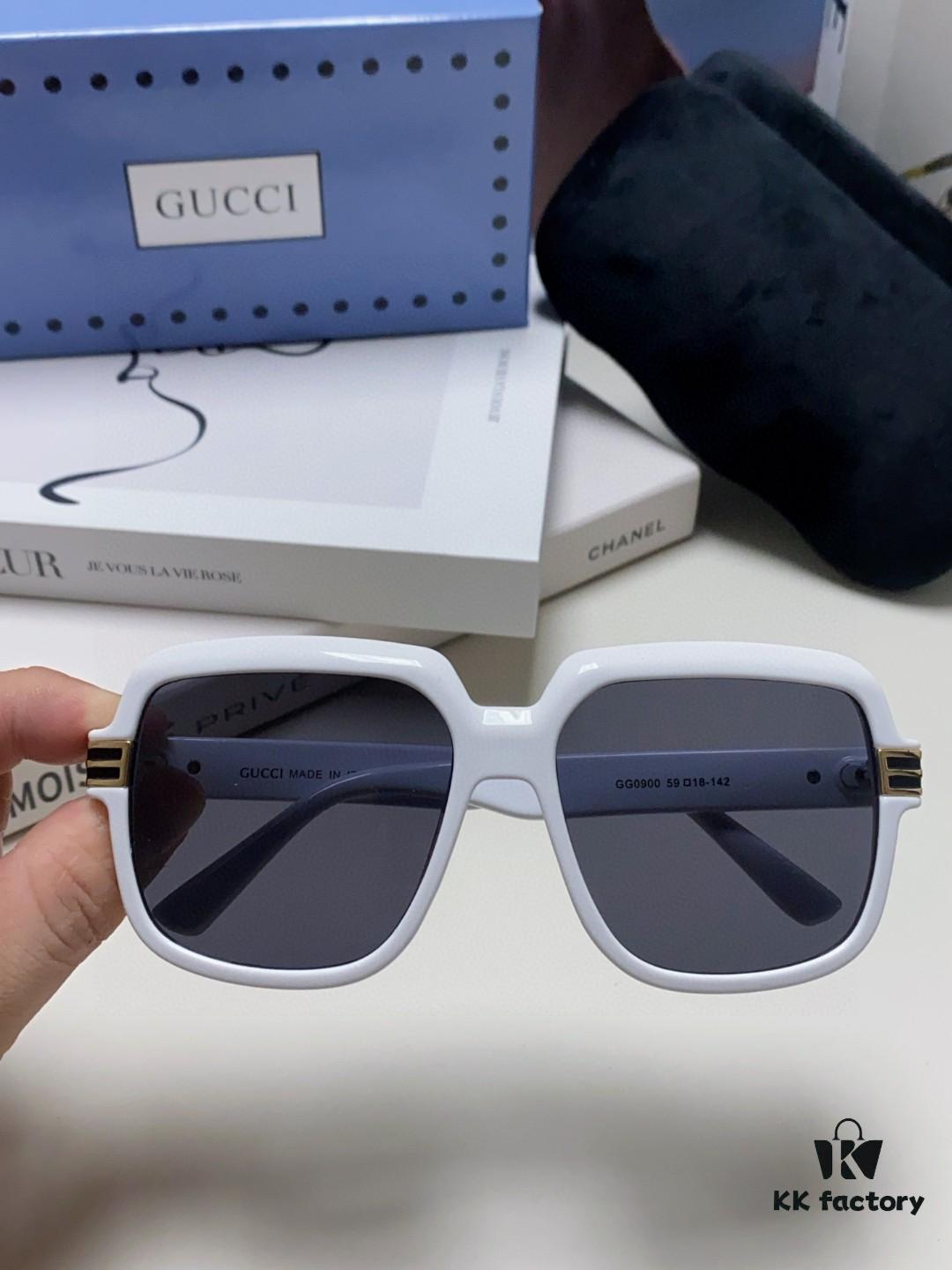 Gucci 2025 New Arrival Classic Round Frame Unisex Sunglasses, Flattering on All Face Shapes, Perfect with Coats or Dresses, Polarized UV-Protective Lenses