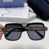 Gucci 2025 New Arrival Classic Round Frame Unisex Design, Flattering on All Face Shapes, Perfect Match for Coats and Dresses, Iridescent Lens UV-Protective Sunglasses