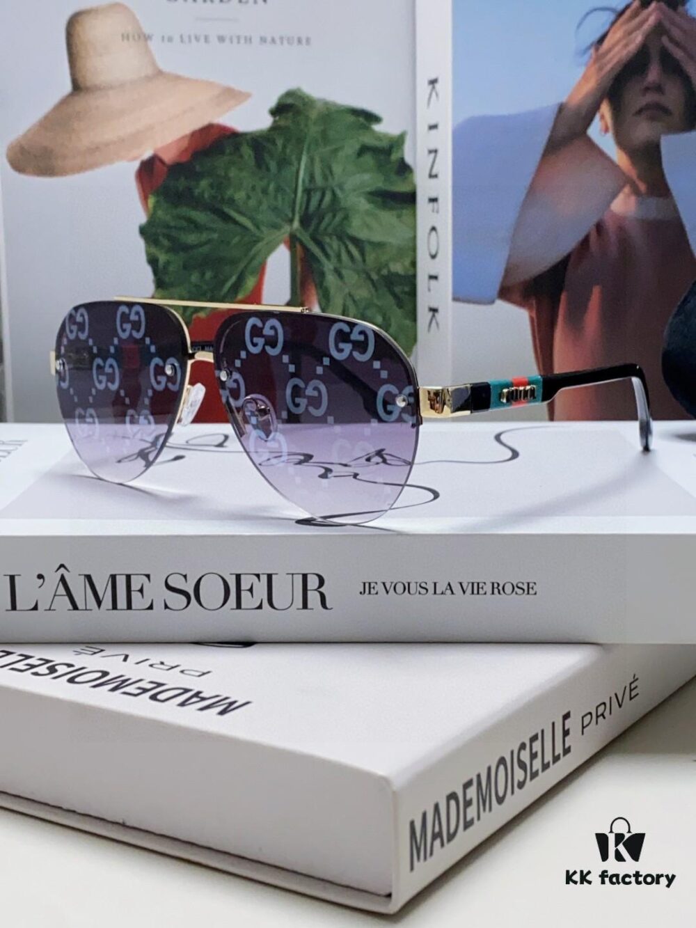 Gucci 2025 New Men's Driving Polarized Sunglasses, High-Definition Anti-Glare Aviator Glasses, Premium and Stylish