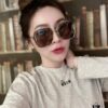 Gucci 2025 New Fashion Retro Stylish and Comfortable Unisex Sunglasses with Metallic Avant-Garde Design, Versatile Trendy Shades Model 1207SA