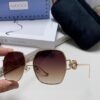Gucci 2025 New Fashion Retro Stylish and Comfortable Unisex Sunglasses with Metallic Avant-Garde Design, Versatile Trendy Shades Model 1207SA
