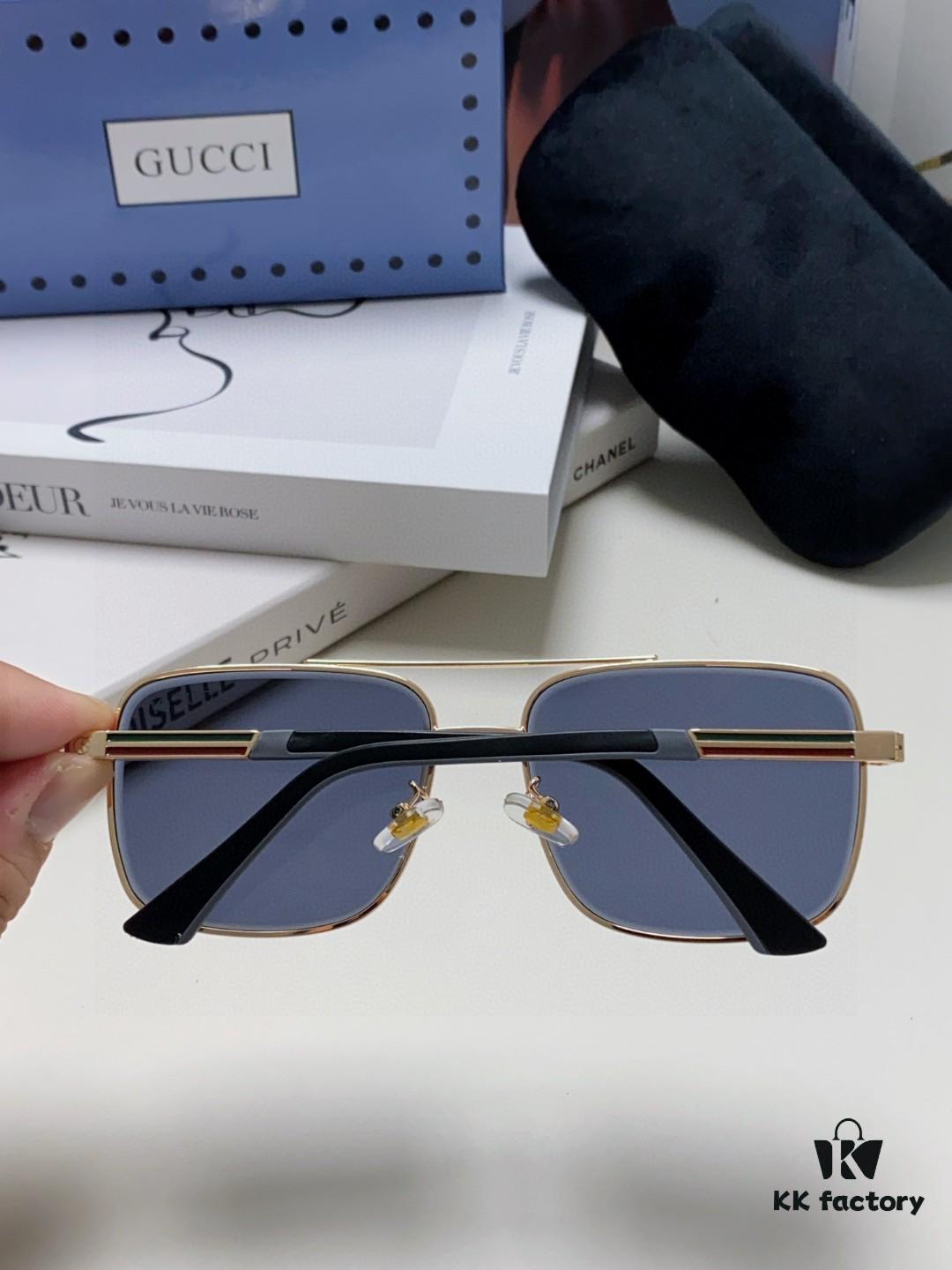 Gucci 2025 New Unisex Sunglasses, Fashionable Trendy Driving Sunglasses for Outdoor and Casual Wear