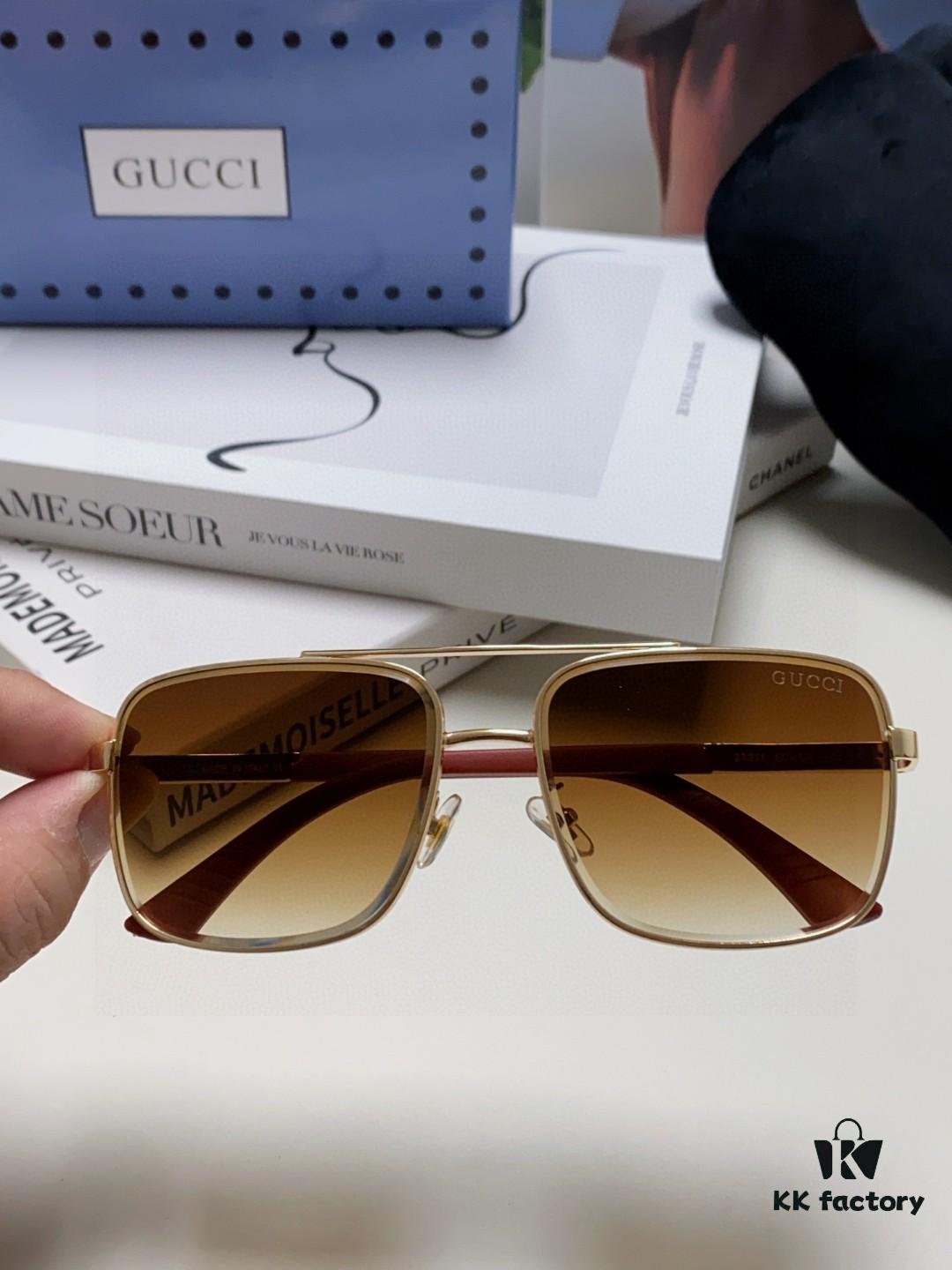Gucci 2025 New Unisex Sunglasses, Fashionable Trendy Driving Sunglasses for Outdoor and Casual Wear