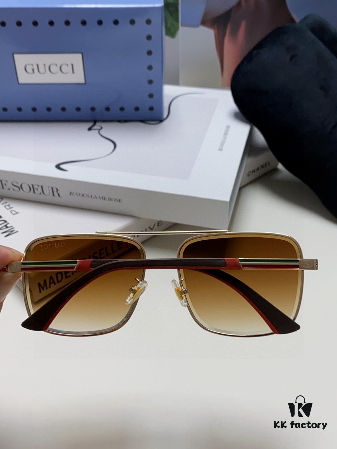 Gucci 2025 New Unisex Sunglasses, Fashionable Trendy Driving Sunglasses for Outdoor and Casual Wear
