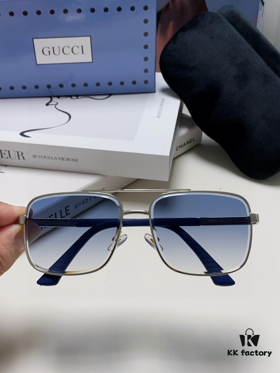 Gucci 2025 New Unisex Sunglasses, Fashionable Trendy Driving Sunglasses for Outdoor and Casual Wear