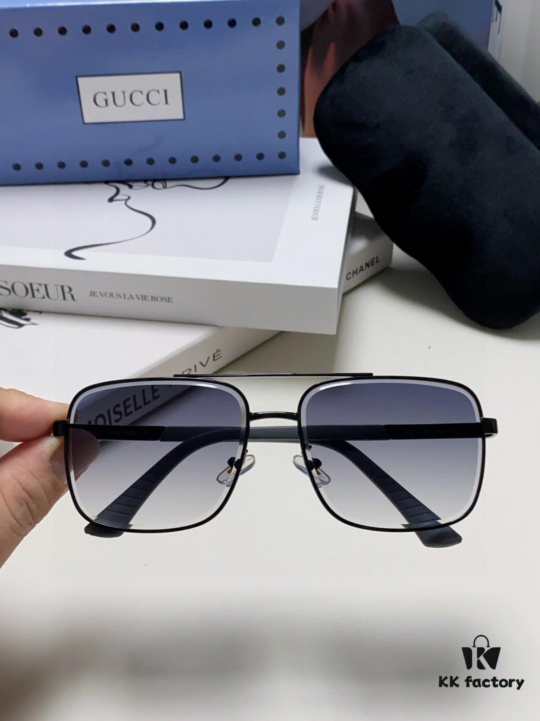 Gucci 2025 New Unisex Sunglasses, Fashionable Trendy Driving Sunglasses for Outdoor and Casual Wear