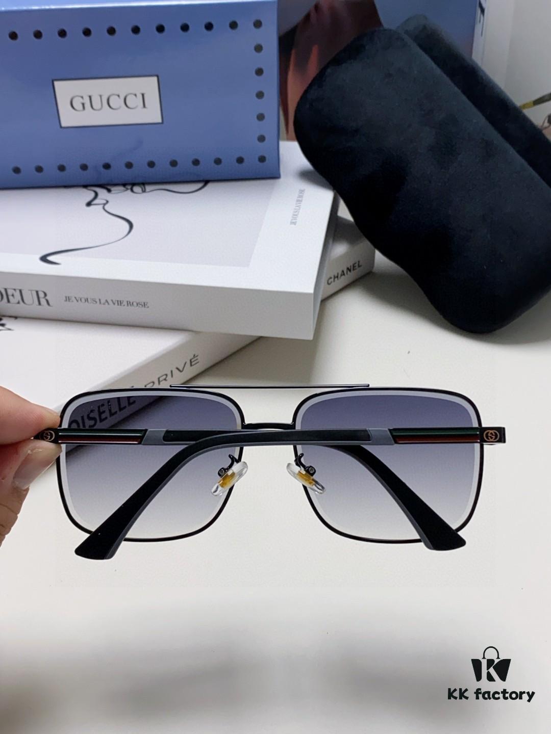 Gucci 2025 New Unisex Sunglasses, Fashionable Trendy Driving Sunglasses for Outdoor and Casual Wear
