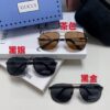 Gucci 2025 New Arrival Men's Sunglasses, Polarized UV-Protective Driving Glasses for Men, Blue Mirror Coating, Premium Style